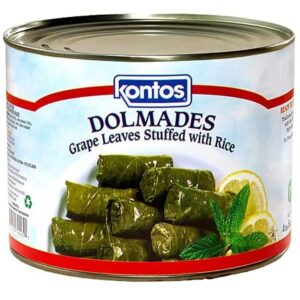 Kontos Dolmas Stuffed Grape Leaves with Rice