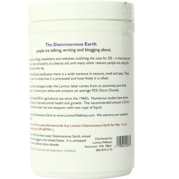 Lumino Home Diatomaceous Earth Fresh Water - Image 3