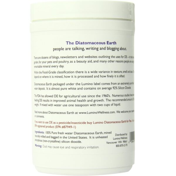 Lumino Home Diatomaceous Earth Fresh Water - Image 2