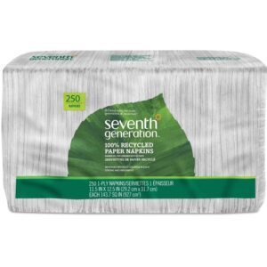 Seventh Generation White Lunch Napkin