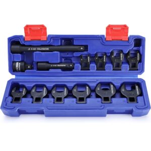 WORKPRO 3/8" Drive Crowfoot Wrench Set